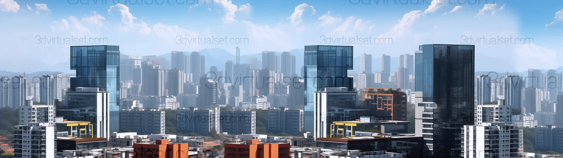 Virtual Set 140 for After Effects virtual set